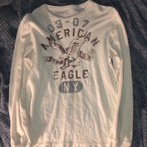 Creme long sleeve T-shirt